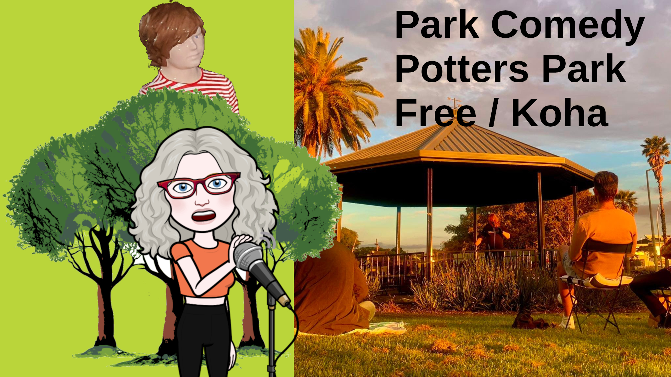 Open Mic Potters Park 10/3/25